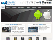 Tablet Screenshot of csisurveillance.com.au